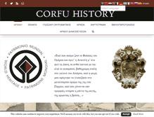 Tablet Screenshot of corfuhistory.eu